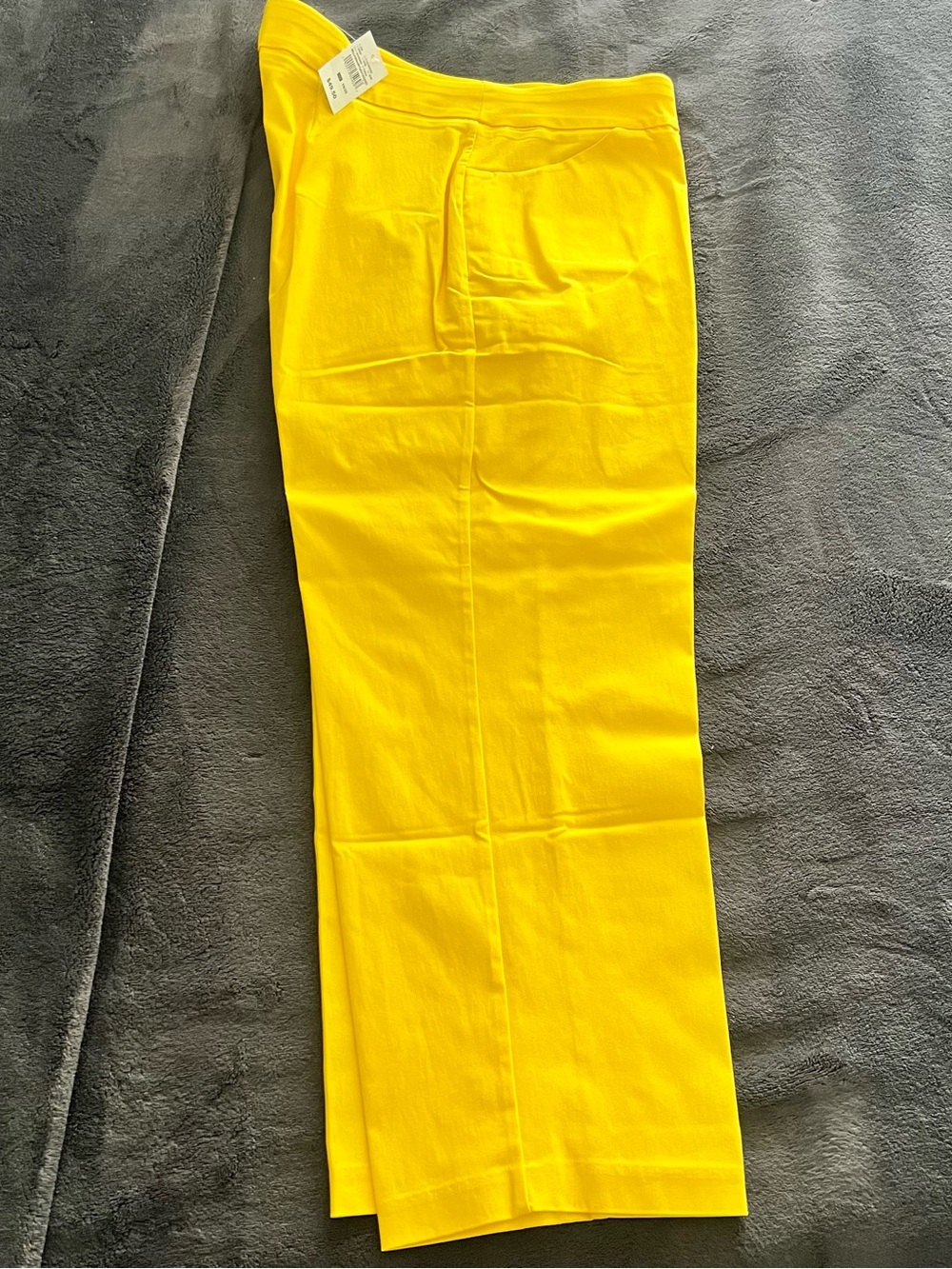 Ashley Stewart Bright Yellow Chino Pants